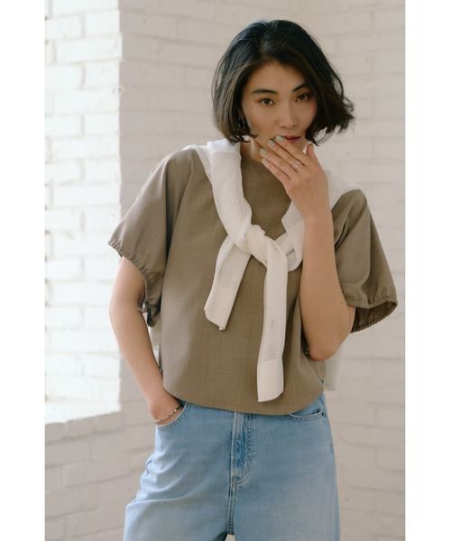 AZUL by moussy(アズールバイマウジー)の「【サイズ,身長別画像あり】AZUL DENIM リラックスワイドデニム(デニムパンツ・レディース・ブルー/ライトブルー・24inch/25inch/26inch/27inch)」の3枚目の写真