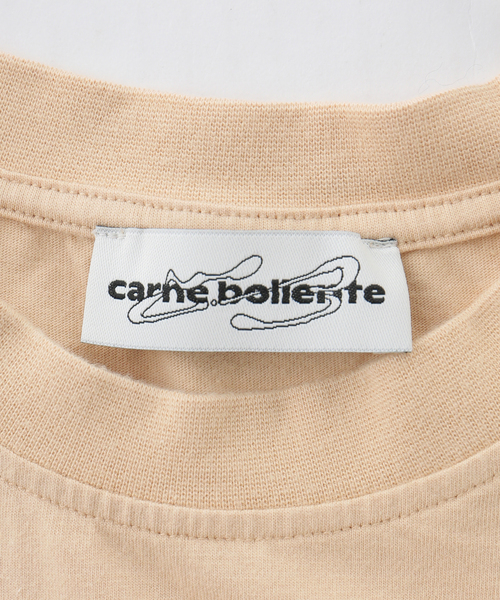 Carne Bollente(カルネボレンテ)の「Carne Bollente / カルネボレンテ Cumel(Tシャツ/カットソー・レディース・ベージュ・MEDIUM/SMALL)」の4枚目の写真