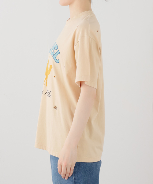 Carne Bollente(カルネボレンテ)の「Carne Bollente / カルネボレンテ Cumel(Tシャツ/カットソー・レディース・ベージュ・MEDIUM/SMALL)」の8枚目の写真
