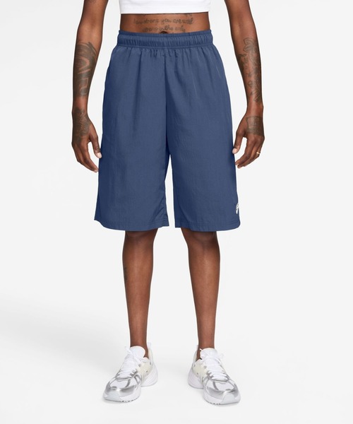 NIKE(ナイキ)の「ナイキ NIKE ナイキ NSW LONGLINE ショート SPD(その他パンツ・レディース・ブラック/ダークブルー・M/L/XL/S)」の2枚目の写真