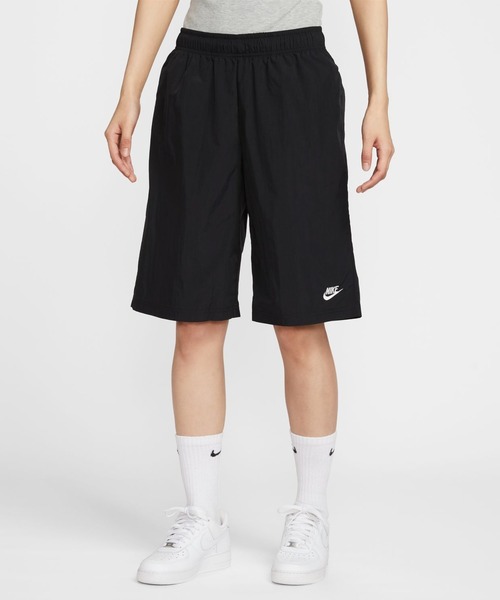 NIKE(ナイキ)の「ナイキ NIKE ナイキ NSW LONGLINE ショート SPD(その他パンツ・レディース・ブラック/ダークブルー・M/L/XL/S)」の1枚目の写真