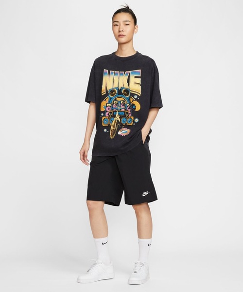 NIKE(ナイキ)の「ナイキ NIKE ナイキ NSW LONGLINE ショート SPD(その他パンツ・レディース・ブラック/ダークブルー・M/L/XL/S)」の3枚目の写真