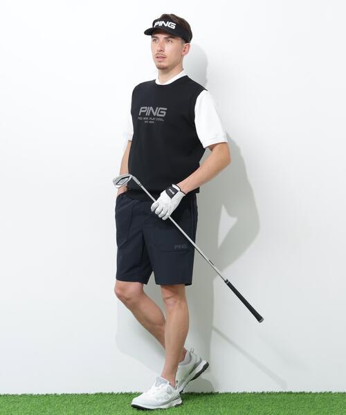 PING(ピン)の「【PING APPAREL】全方向ストレッチドライタッチリップストップショートパンツ <GOLD> (MENS)(その他パンツ・メンズ・ベージュ/ピンク/ホワイト/ブラック・S/LL1/M/LL/L)」の6枚目の写真