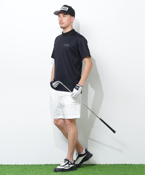 PING(ピン)の「【PING APPAREL】全方向ストレッチドライタッチリップストップショートパンツ <GOLD> (MENS)(その他パンツ・メンズ・ベージュ/ピンク/ホワイト/ブラック・S/LL1/M/LL/L)」の13枚目の写真