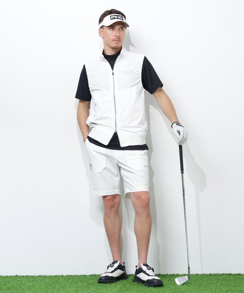 PING(ピン)の「【PING APPAREL】全方向ストレッチドライタッチリップストップショートパンツ <GOLD> (MENS)(その他パンツ・メンズ・ベージュ/ピンク/ホワイト/ブラック・S/LL1/M/LL/L)」の15枚目の写真