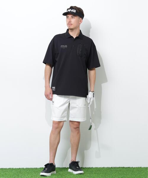 PING(ピン)の「【PING APPAREL】全方向ストレッチドライタッチリップストップショートパンツ <GOLD> (MENS)(その他パンツ・メンズ・ベージュ/ピンク/ホワイト/ブラック・S/LL1/M/LL/L)」の16枚目の写真