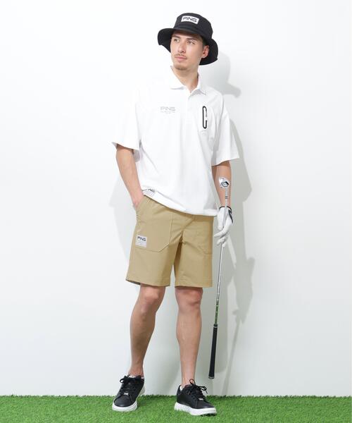 PING(ピン)の「【PING APPAREL】全方向ストレッチドライタッチリップストップショートパンツ <GOLD> (MENS)(その他パンツ・メンズ・ベージュ/ピンク/ホワイト/ブラック・S/LL1/M/LL/L)」の22枚目の写真