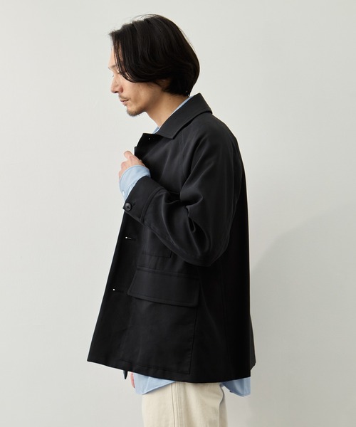 CITY TOKYO(シティトウキョウ)の「【CITY TOKYO】ダブルクロス カバーオール(カバーオール・メンズ・ブラック/ベージュ・1/2)」の10枚目の写真