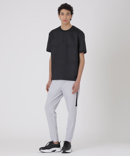 BLACK LABEL CRESTBRIDGE（ブラックレーベル・クレストブリッジ）の「【BLACK lab.】ブリーズメッシュトラックパンツ（その他パンツ・メンズ・ブラック/ライトグレー・XL/M/L/S）」の21枚目の写真