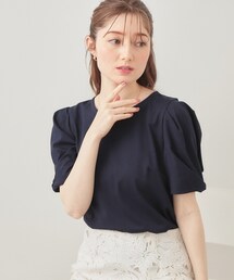 【UVケア/接触冷感】ベアタックスリーブトップス《吸水速乾/透け防止/洗濯機OK/6col》