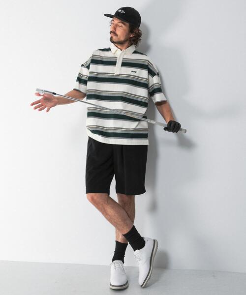 URBAN RESEARCH Sonny Label(アーバンリサーチサニーレーベル)の「OOPS 接触冷感ボーダーポロシャツ(ポロシャツ・メンズ・アイボリー/ネイビー・MEDIUM/X-LARGE/LARGE)」の21枚目の写真