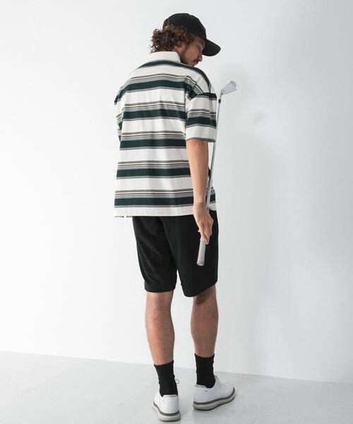 URBAN RESEARCH Sonny Label(アーバンリサーチサニーレーベル)の「OOPS 接触冷感ボーダーポロシャツ(ポロシャツ・メンズ・アイボリー/ネイビー・MEDIUM/X-LARGE/LARGE)」の17枚目の写真