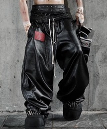 RICH（リッチ）の「【RICH】Wide Leg Boxing Pant / 【リッチ】レイヤードコーティングワイドパンツ（その他パンツ）」
