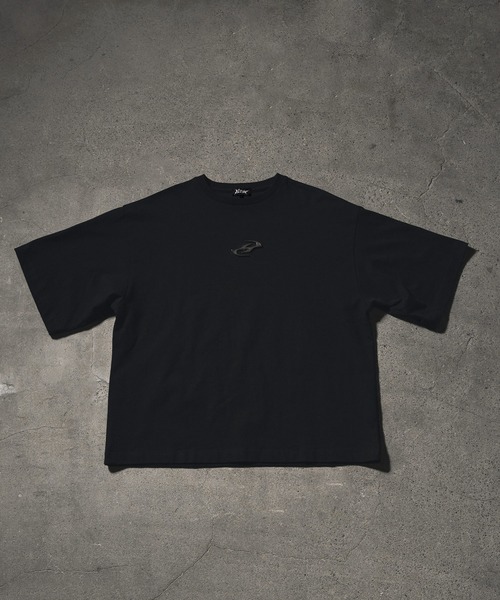 ERAR(エラー)の「【ERAR】ヴィンテージライクオーバーサイズメタルプレートTシャツ(Tシャツ/カットソー・メンズ・ブラック/ホワイト/ブラック系・L/M/XL/S)」の17枚目の写真