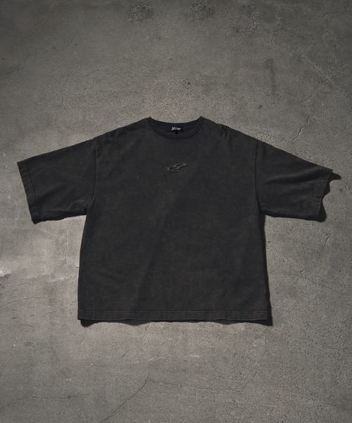 ERAR(エラー)の「【ERAR】ヴィンテージライクオーバーサイズメタルプレートTシャツ(Tシャツ/カットソー・メンズ・ブラック/ホワイト/ブラック系・L/M/XL/S)」の18枚目の写真