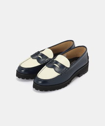 The Kenford Fineshoes TANK SOLE LOAFERS COMBI