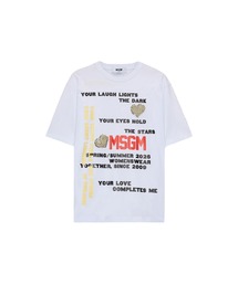 スパンコール ハート グラフィック Tシャツ