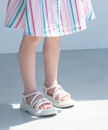 パテッド サンダル  / キッズ  17cm-23cm