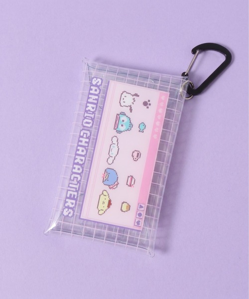 sanrio(サンリオ)の「Sanrio サンリオ クリアマルチケース Sサイズ(その他小物・レディース・ピンク/ライトピンク/パープル/ブルー・FREE)」の1枚目の写真