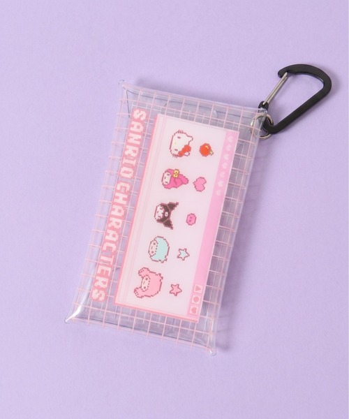sanrio(サンリオ)の「Sanrio サンリオ クリアマルチケース Sサイズ(その他小物・レディース・ピンク/ライトピンク/パープル/ブルー・FREE)」の3枚目の写真