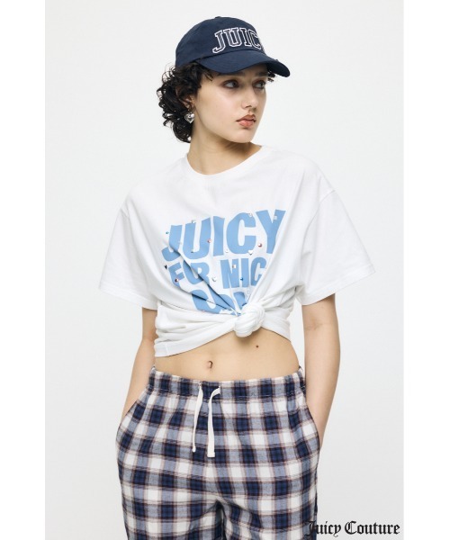MOUSSY（マウジー）の「JC GIRLS SLOGAN Tシャツ（Tシャツ/カットソー・レディース・ライトピンク/ライトブラック/ホワイト・FREE）」の17枚目の写真