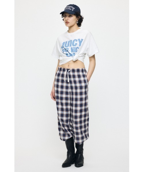 MOUSSY（マウジー）の「JC GIRLS SLOGAN Tシャツ（Tシャツ/カットソー・レディース・ライトピンク/ライトブラック/ホワイト・FREE）」の19枚目の写真