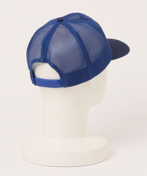 TOPO DESIGNS(トポデザインズ)の「【TOPO DESIGNS】PATCH MESH TRUCKER - RETRO ICON(キャップ・メンズ・ブルー・フリー)」の2枚目の写真