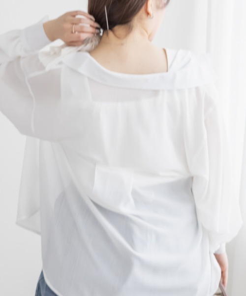 CLETTE(クレット)の「CLETTEオリジナルスクエアネックタンクトップ(タンクトップ・レディース・ブラック/オフホワイト・4L/3L/LL)」の14枚目の写真