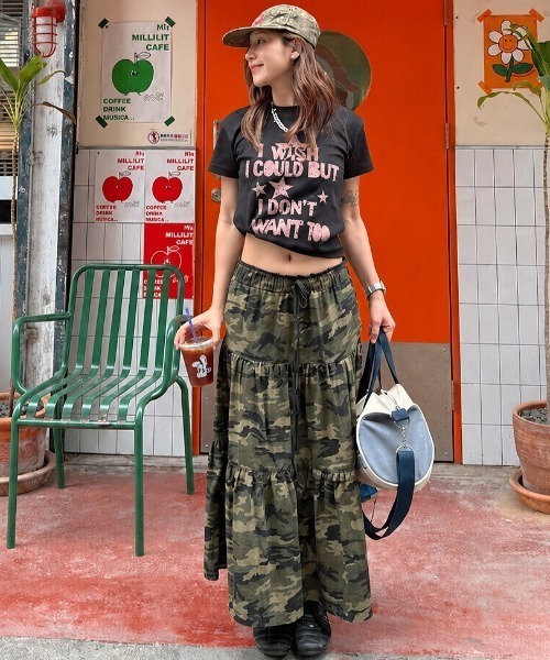 SHEENA(シーナ)の「グランジロゴコンパクトフィットTシャツ(Tシャツ/カットソー・レディース・ホワイト/ブラック・M)」の19枚目の写真