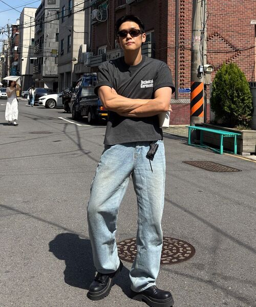 PRINOAR(プリノア)の「テクニカルセミクロップ半袖Tシャツ - チャコール(Tシャツ/カットソー・レディース・チャコール・SMALL/MEDIUM/LARGE)」の10枚目の写真