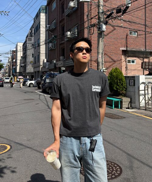 PRINOAR(プリノア)の「テクニカルセミクロップ半袖Tシャツ - チャコール(Tシャツ/カットソー・レディース・チャコール・SMALL/MEDIUM/LARGE)」の11枚目の写真