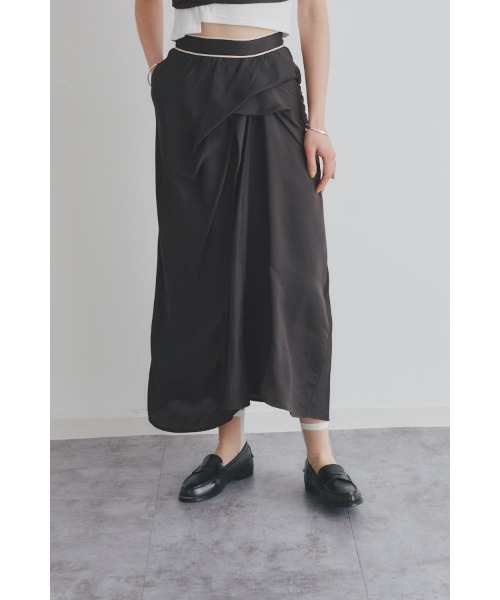 Muel Chic(ミュエルシック)の「Mute SK ミュートスカート(スカート・レディース・グリーン系その他/ブルー系その他/ブラック・FREE)」の4枚目の写真