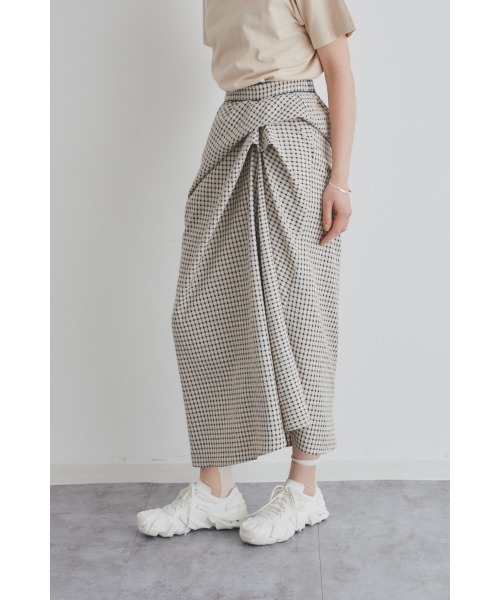 Muel Chic(ミュエルシック)の「Mute SK ミュートスカート(スカート・レディース・グリーン系その他/ブルー系その他/ブラック・FREE)」の7枚目の写真