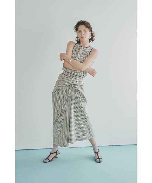 Muel Chic(ミュエルシック)の「Mute SK ミュートスカート(スカート・レディース・グリーン系その他/ブルー系その他/ブラック・FREE)」の9枚目の写真