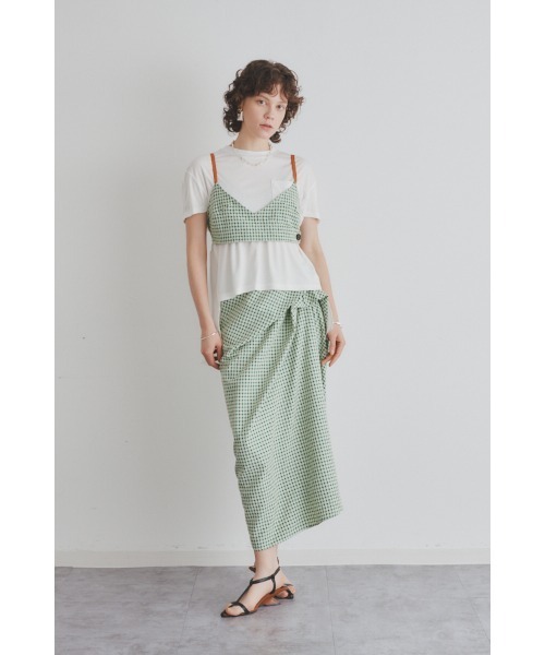 Muel Chic(ミュエルシック)の「Mute SK ミュートスカート(スカート・レディース・グリーン系その他/ブルー系その他/ブラック・FREE)」の19枚目の写真
