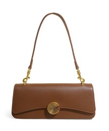 【NiiNa】【高品質牛革】ワンハンドルレクタングルバゲットバッグ / WEB限定