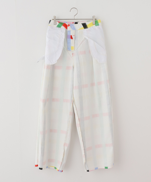 CITYSHOP(シティーショップ)の「SIXXTA RAINBOW CONFETTI:パンツ(その他パンツ・レディース・ホワイト系その他・4/6)」の12枚目の写真