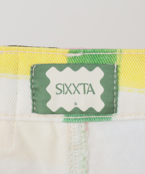 CITYSHOP(シティーショップ)の「SIXXTA RAINBOW CONFETTI:パンツ(その他パンツ・レディース・ホワイト系その他・4/6)」の11枚目の写真