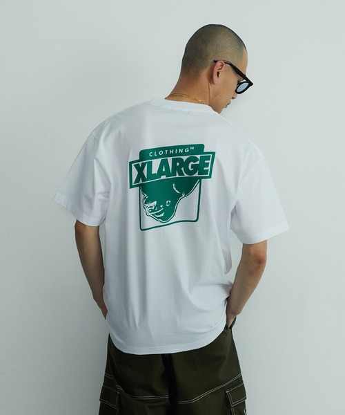 XLARGE(エクストララージ)の「【WEB限定】FLIP OG S/S TEE(Tシャツ/カットソー・メンズ・マスタード/ピンク/ブラック/ホワイト・XS/S/M/L/XL/XXL)」の2枚目の写真