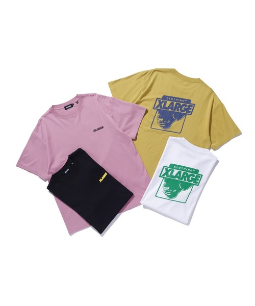 XLARGE(エクストララージ)の「【WEB限定】FLIP OG S/S TEE(Tシャツ/カットソー・メンズ・マスタード/ピンク/ブラック/ホワイト・XS/S/M/L/XL/XXL)」の5枚目の写真