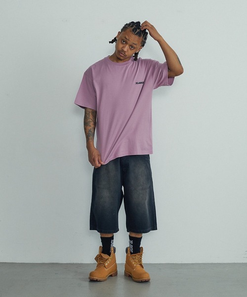 XLARGE(エクストララージ)の「【WEB限定】FLIP OG S/S TEE(Tシャツ/カットソー・メンズ・マスタード/ピンク/ブラック/ホワイト・XS/S/M/L/XL/XXL)」の22枚目の写真