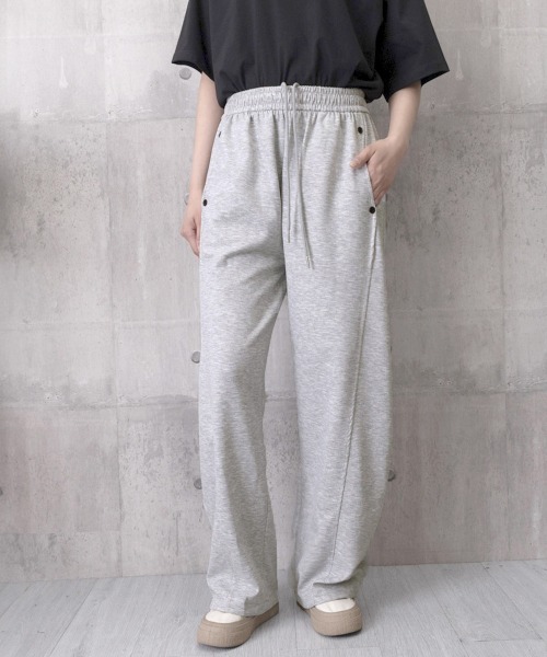 Miniministore(ミニミニストア)の「スウェットパンツ 韓国風 ロングパンツ(スウェットパンツ・レディース・ブラック/グレー/ライトグレー・FREE)」の11枚目の写真
