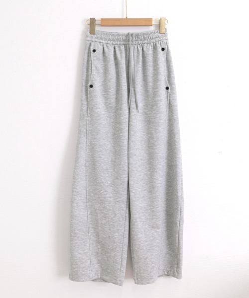 Miniministore(ミニミニストア)の「スウェットパンツ 韓国風 ロングパンツ(スウェットパンツ・レディース・ブラック/グレー/ライトグレー・FREE)」の14枚目の写真