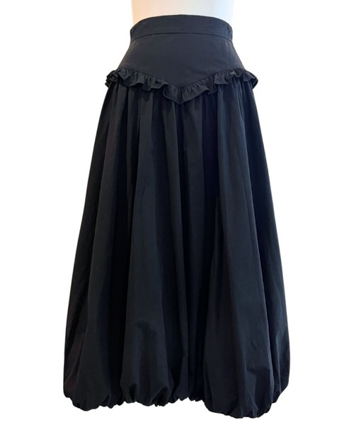 BLOOMING CHARM(ブルーミングチャーム)の「Waist Frill Balloon Skirt(スカート・レディース・ホワイト系その他/ブラック/ピンク/ブラウン系その他・FREE)」の17枚目の写真