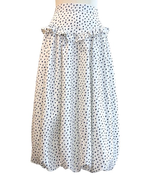 BLOOMING CHARM(ブルーミングチャーム)の「Waist Frill Balloon Skirt(スカート・レディース・ホワイト系その他/ブラック/ピンク/ブラウン系その他・FREE)」の16枚目の写真