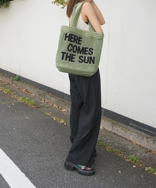 Alt due(オルトデュー)の「【Alt due/オルト デュー】クロスボックスワイドパンツ(その他パンツ・レディース・ブラック/グレー・SMALL/MEDIUM)」の15枚目の写真