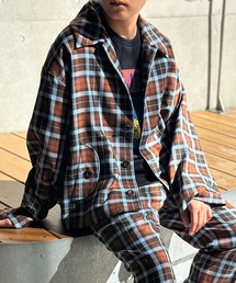 BRICK-CHECK ジャケット