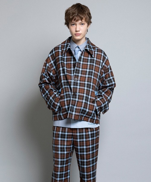 MILKBOY（ミルクボーイ）の「BRICK-CHECK ジャケット（カバーオール・メンズ・B/A・FREE）」の5枚目の写真