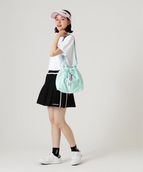 Jack Bunny!!(ジャックバニー)の「【Jack Bunny!!】14G2PLY天竺 ニットプリーツスカート(スカート・レディース・ブラック/ホワイト・MEDIUM)」の20枚目の写真