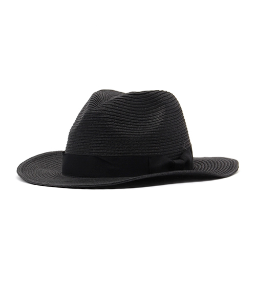 earth music&ecology（アースミュージックアンドエコロジー）の「【宮崎あおいCM着用】【2016summer】広ツバペーパーハット（ハット・レディース・ベージュ/ブラック/オフホワイト・FREE）」の3枚目の写真